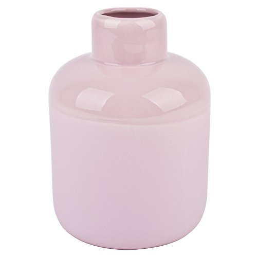 Vase Elysee Rouge Design Porzellan rosa Gefäß (18x13x13cm) - 3