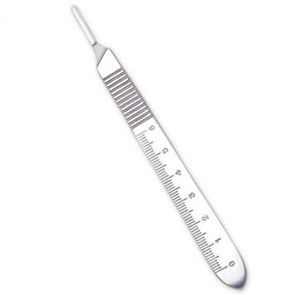 Preisvergleich Produktbild CANDURE - Skalpell Griff Nr. 3 - Rost gratis Stahl - Nummer 3