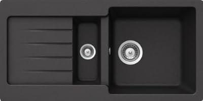 Schock Sp&uuml;le Typos D-150S Auflage, nero, TYPD150SAGNE