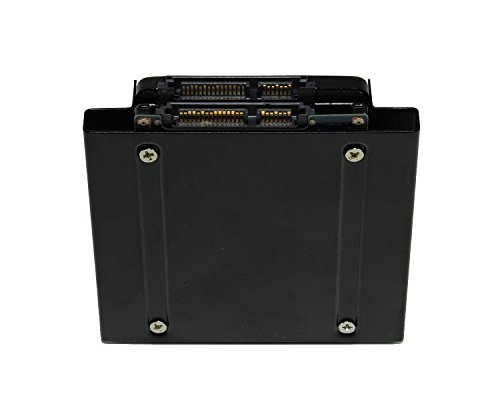 RHOMBUTECH DUAL Einbaurahmen für 2x 2,5″ Festplatten, SSD’s auf 3,5″ - 5