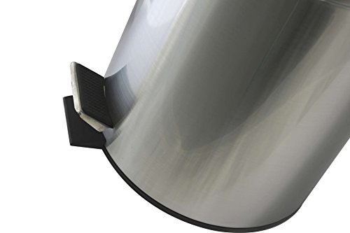 Tret Kosmetikeimer Edelstahl 5 Liter Tretmülleimer Müll Eime - 5