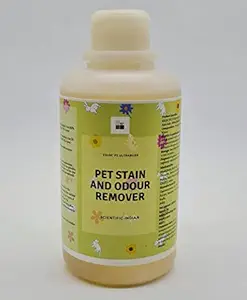 Scientific Indian I Pet Stain and Odour Remover I Urine Stool Vomit I Bio-Enzyme Based I 250 ml Concentrate