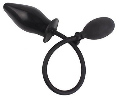 Preisvergleich Produktbild Ice. Maske Schwarz, aufblasbarer Anal Plug Sex Toys