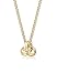 Produktbild Elli Premium Damen-Kette mit Anhänger Knoten 585 Gelbgold 45 cm - 0108412216_45