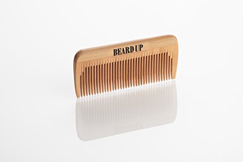 Premium Bartpflege Set | Bart Schablone, Bartkamm, Bartbürste und Bartschere | Rasur –Ergebnisse wie vom Barbier | wohltuende Pflege | gleichmäßiges auftragen von Bartöl | Detailarbeiten | einfaches Styling | Made in Germany | Gratis E-Book - 3