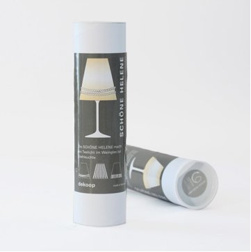 GORGEOUS HELEN /// Gorgeous Helen · 3 Enchanting Lampshades for Wine Glasses with Tea Lights - 5