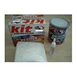  Plainsur - Kit De Reparacion Resina De Poliester Mas Fibra De Vidrio