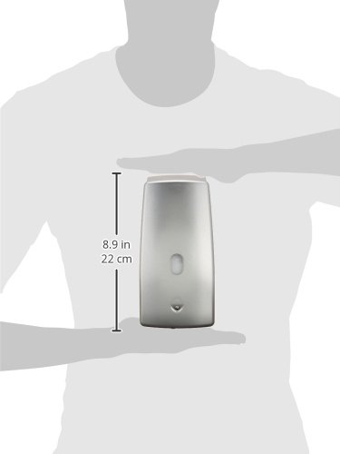 Wenko 21804100 Infrarot Seifenspender Treviso Platin matt, Fassungsvermögen 0,65 L, Kunststoff, 11 x 22,5 x 10,5 cm - 6
