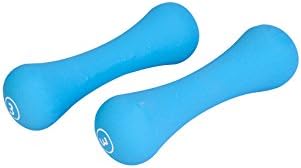 Neoprene Dumbbells Aerobic Weight Fitness Training – Sold as a Pair /Boxed in a pairs (6kg - 2x3kg)