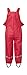 LEGO Wear Baby-Girls PIA 201 - RAIN PANTS Regenhose, Pink (356 Bright Red), 6-9 Months