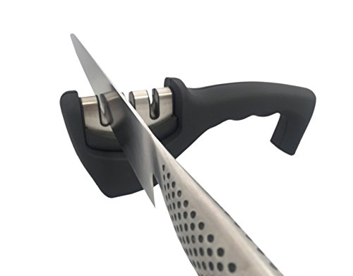 KitchnPro Messerschärfer Messerschleifer Knife Sharpener mit 3 Stufen - 5