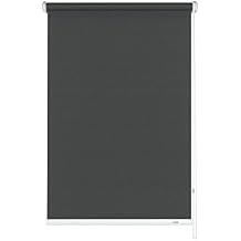 Farbe Schwarz Grosse 117x122cm Zemin Bambus Rollo Innen Aussen