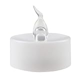 Katomi 24 LED Flickering Tealight Candles Flameless Tea Light Battery Operated Look Like Real Flicker Candles Wedding Long Lasting