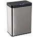 Produktbild Homcom Müll-Eimer Automatisch mit Infrarotsensor Abfallbehälter Küche 52L Silber L41 x B26 x H54,6 cm