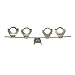 Produktbild PremiumX Multifeedhalter 4-Fach verzinkt breit Multifeed LNB Halter Sat Anlage Antenne