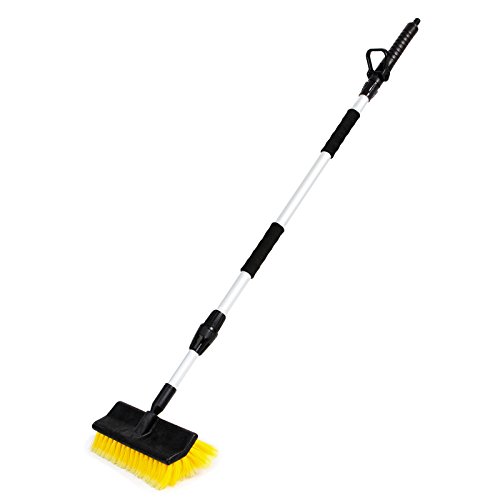 Preisvergleich Produktbild Jago Autowaschbürste mit Alu-Teleskopstange Auto Waschbürste Bürste ausziehbar in 2 verschiedene Größen