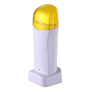 Waxxo Fast Heating, Safe, Ergonomic Body Rica Roll-on Wax Heater Compatible with 100 ml Refills (White)
