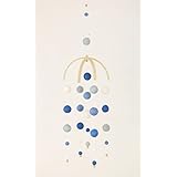 Mobile bunte Filzkugeln Merinowolle