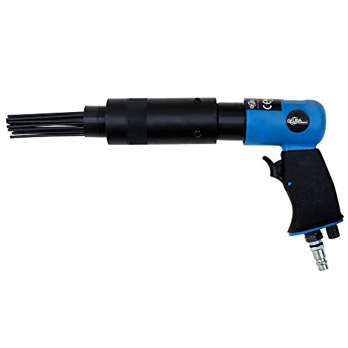 Druckluft Nadelentroster + Ersatzkopf 4000 U/min bis 260 l/min Nadelpistole Entroster Rost Entferner - 2
