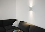 OSRAM LED-Wandleuchte /Tresol /silber /Innen /horizontale und vertikale Montage /LED-Spots 60° schwenkbar /4,5 Watt /warmweiß-3000K - 9