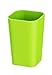 Produktbild WENKO 20323100 Zahnputzbecher Candy Green - Zahnbürstenhalter, Polystyrol, 7.3 x 11 x 7.3 cm, Grün