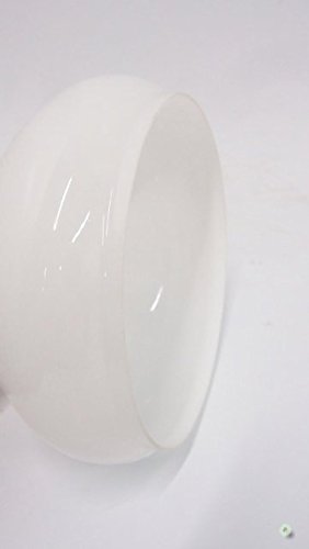 Petroleumlampenschirm 125 168 150 mm Glas weiß Vestaschirm Ersatzglas Öllampe - 2