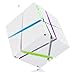 Produktbild HBNMV Geführte Lautsprecher Tragbare Bluetooth Lautsprecher Stereo Cube Mini Wireless 4,0 Lautsprecher Mit Mikrofon