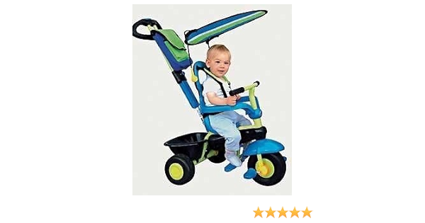 smart trike blue and white