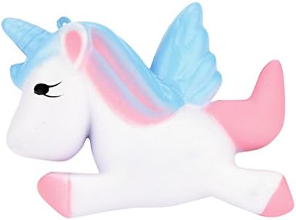 Squeeze Toys, SHOBDW Kids Gifts Funny Kawaii Unicorn Squishy Slow Rising Cartoon Doll Cream Scented Decompression Toys (Pony)