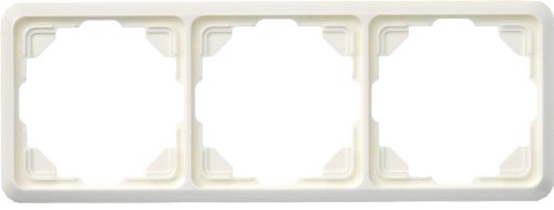 Preisvergleich Produktbild REV Ritter 0543930777 ST550 Rahmen 3-fach, weiß