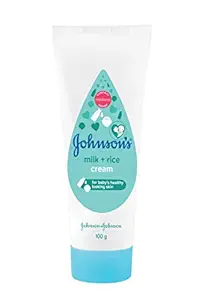 Johnsons Baby Milk and Rice Cream for Summer, 100g