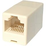 rhinocables Cat5e RJ45 Coupler, Female to Female Ethernet Coupler and Joiner for Internet Cable Leads, Cat5 Ethernet Connecto