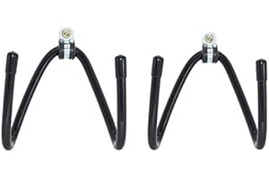 MOUMOU 2/Set Sword Display Hanger Sword Wall Mount Holder Adjustable Sword Rack for General Katana Wakizashi Tanto