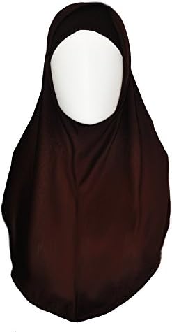 NEW 2 in 1 HIJAB NIQAB AL AMIRA PRET INSTANT HIJAB SCARF SHAWL ABAYA MODEST VEIL (XX Large)