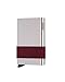 Price comparison product image Secrid Cardslide Kaarthouder White/Bordeaux