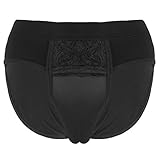 Calzoncillos con forma de panty con abertura para hombres, calzoncillos, cierre ajustado, cierre con cremallera.