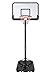 Produktbild mobiler Basketballkorb mit Ständer outdoor indoor höhenverstelllbar bis 305cm
