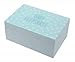 Blue and White Gloss Wood Spotty `Baby Keepsakes` Box