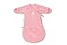 Baby Boum Unisex Baby 60cm Long Super Soft Velvet Sleeping Bag with Arms and Scratch Mitts Rose Pink 0-3 Months