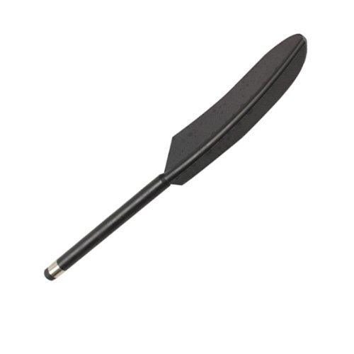 Bunte Feather Stylus – TOOGOO(R) 10 x Bunte Feather Federn Quill Federkiel Tragbare Stylus / Styli Eingabestift Strass Eingabestift Kugelschreiber Stift Touch Pen Multifunktion mit Earphone Jack Anti Staub Stecker Schutz Stoepsel Kappe Headset Buchse fuer Smartphones - 2