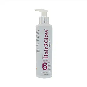 HAIR 2 GLOW Karatine Shampoo, 200ml, for Thinning, Damaged Hair & Hair Fall Control