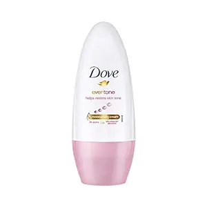 Dove Eventone Deodorant Roll On For Women, Antiperspirant Underarm Roll On Removes Odour, Keeps Skin Fresh & Clean, Alcohol Free, Paraben Free, 50 ml