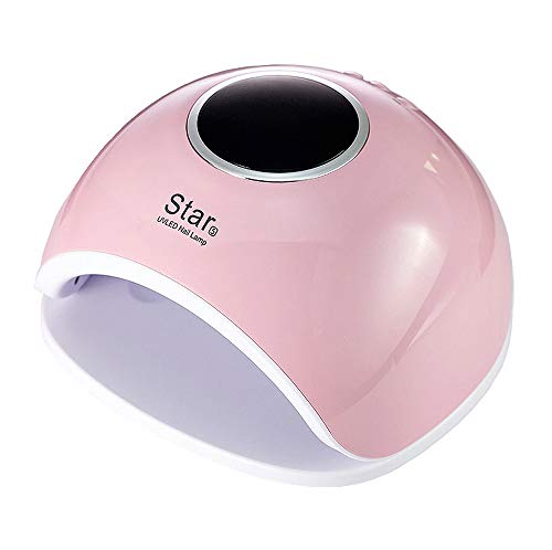 UV Lampe 72 Watt für UV und LED Gele mit 4 Timerfunktionen LCD Display und Infrarot Sensor zum automatischen Start der Lampe