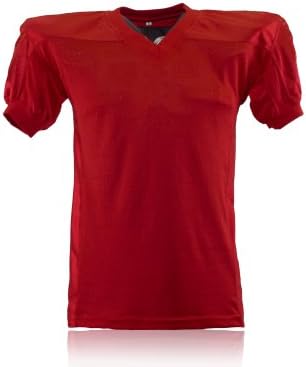 American Football Game Jersey, Red Size YL 3XL, 4XL, 5XL, red, S