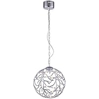 LED, Paul Neuhaus; lámpara colgante Florian; Ø400, 27 x 0,4 W, 2160lm, 3000 K