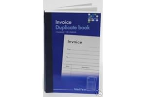 ANKER INTERNATIONAL PLC 2 X Invoice Duplicate Book Ruled Feint 1-80 Invoices in Duplicate