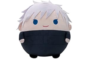 JUNZIWING Giocattoli Di Peluche Jujutsu Kaisen Da 30 Cm, Bambola Di Peluche Ripiena Di Figura Anime, Regali Di Natale Per Ragazze Gojo Satoru A