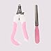 Produktbild B & Y Pets Nail Clipper Datei Set Nail Grinder Supplies Gentle Borte Pfoten für alle Katzen Hunde oder andere Haustiere
