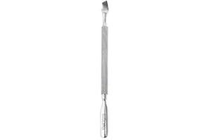 Ynr Spingi e Rimuovi Cuticole, Cutter, Rifinitore Pedicure Manicure Nail Art Attrezzi - Cuticle Pusher & Curved Blunt Knife Short