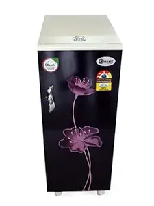 CLASSIC ATTA CHAKKI Diamond Talky Purple Flower Fully Automatic Domestic Flour Mill with Talky System, Premium ISI Plywood Body with Inside Fully Stainless Steel, Atta chakki, Ghar Ghanti